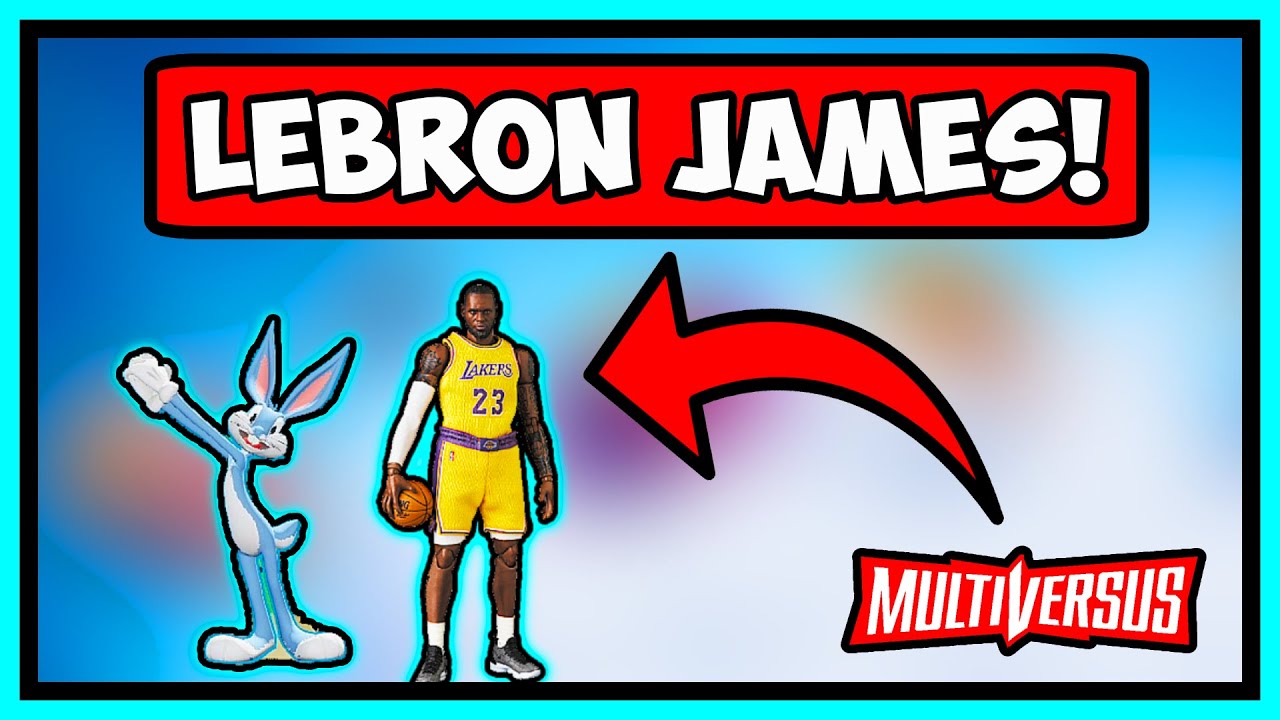LEBRON JAMES IN MULTIVERSUS!! NEW CHARACTER COMING!