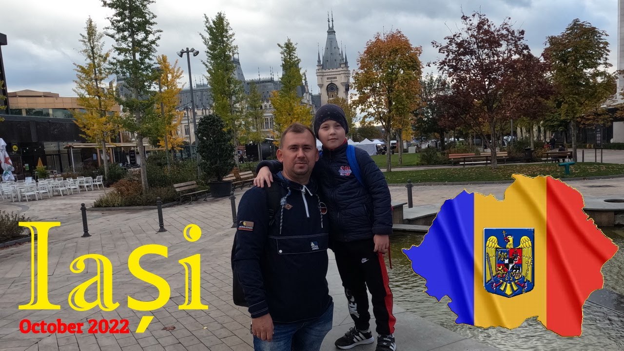 🇷🇴 ROMANIA: Trip to Iasi. Part 1. Train 🚆 from Chisinau. Room 🛏️ from Airbnb. Sunny day 🍁🍂 2022