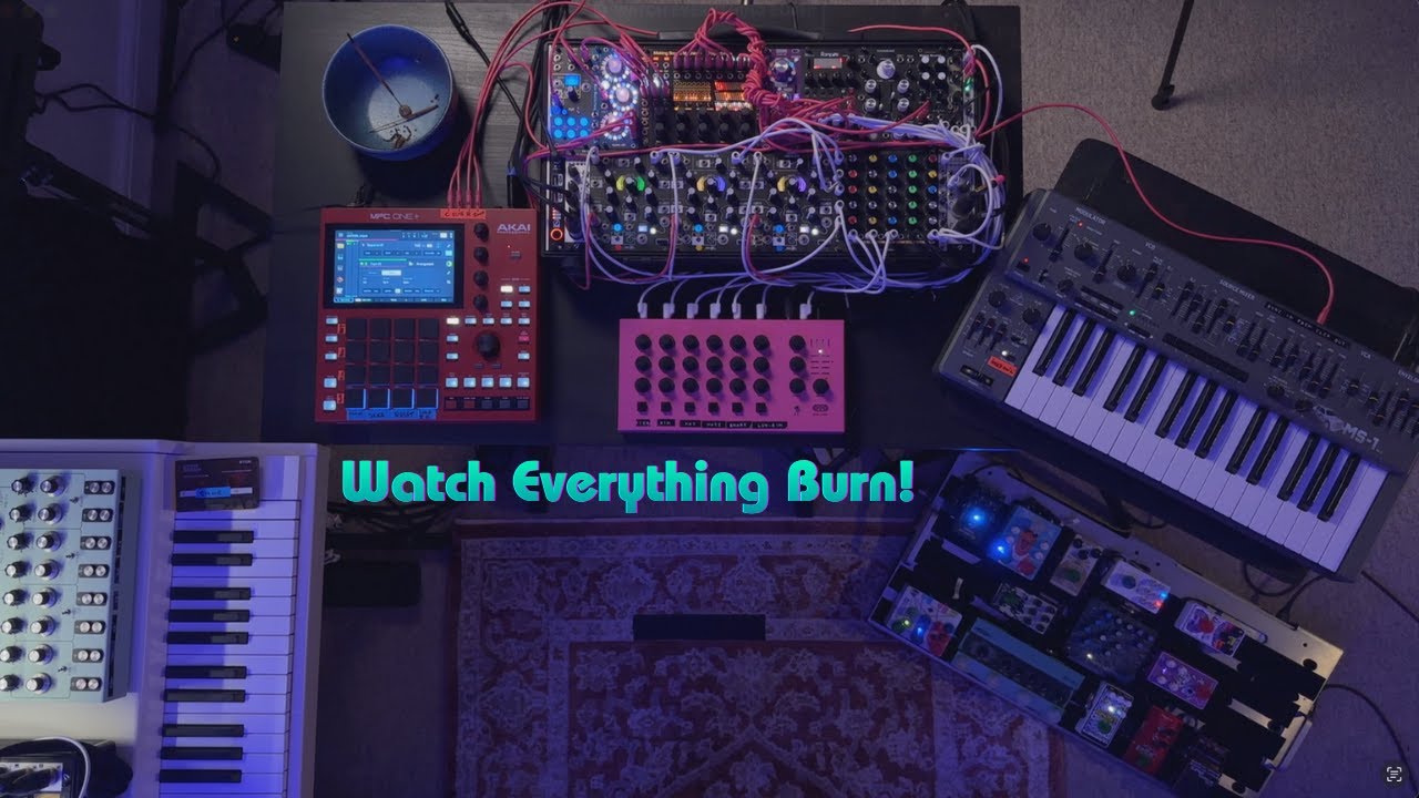 LIVE TAKE! Watch Everything Burn! Future Garage, Tape Loops, Dilla Time.