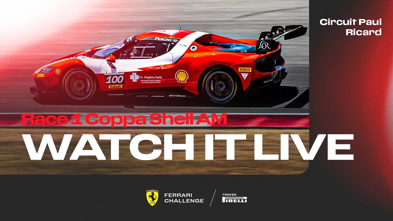 Ferrari Challenge Europe - Le Castellet, Race 1 - Coppa Shell AM