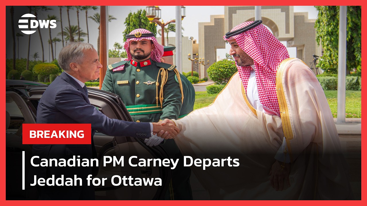 Canadian PM Mark Carney Departs Jeddah for Ottawa | DWS News | AC19