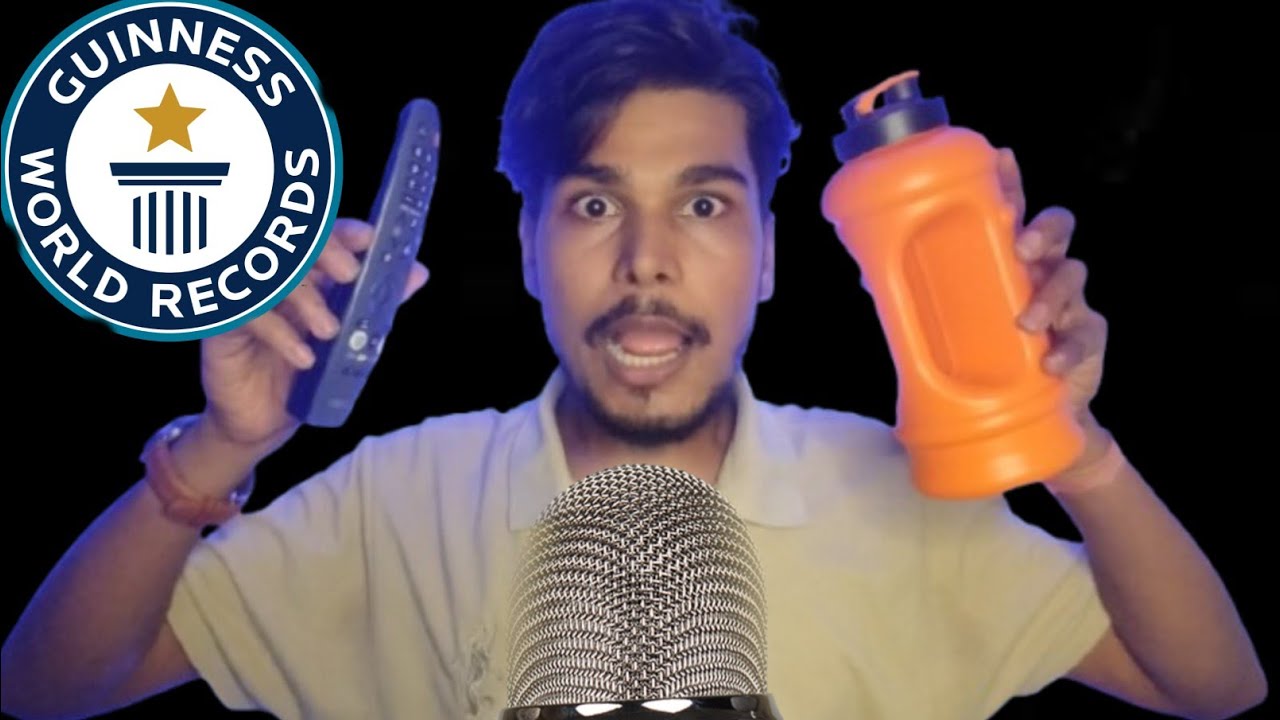 THE REAL FASTEST ASMR EVER - WORLD RECORD