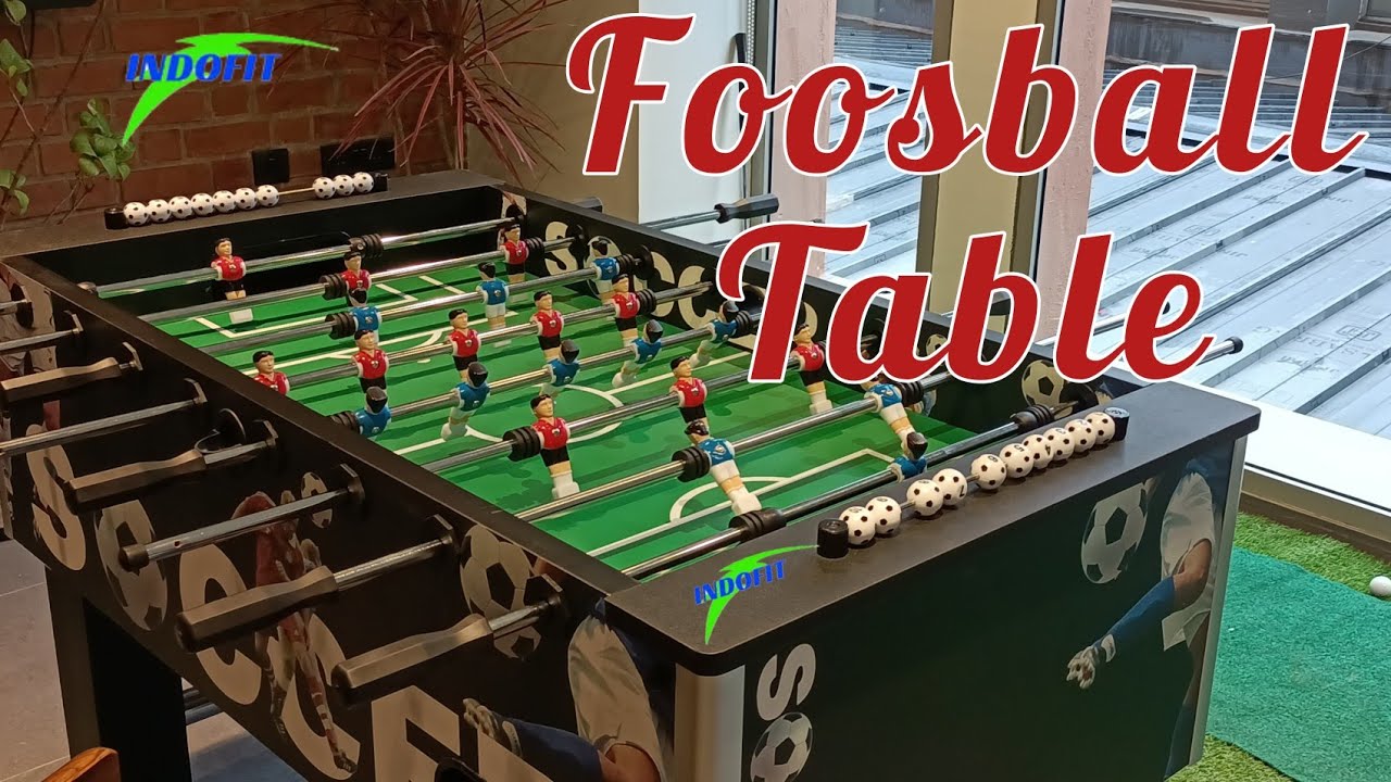 Foosball | Unboxing and Installation of foosball table | Indofit solutions