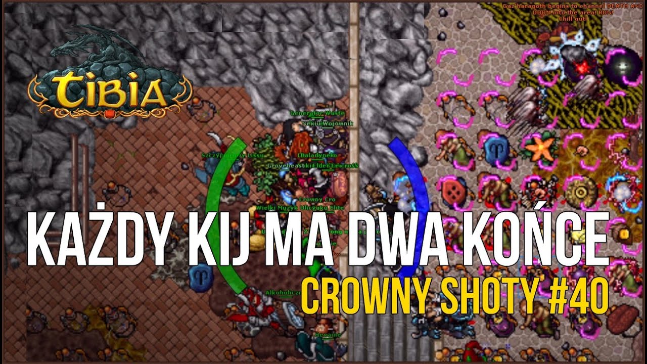 #40 Kij i Dwa Końce | Crowny Shoty | Tibia Damora