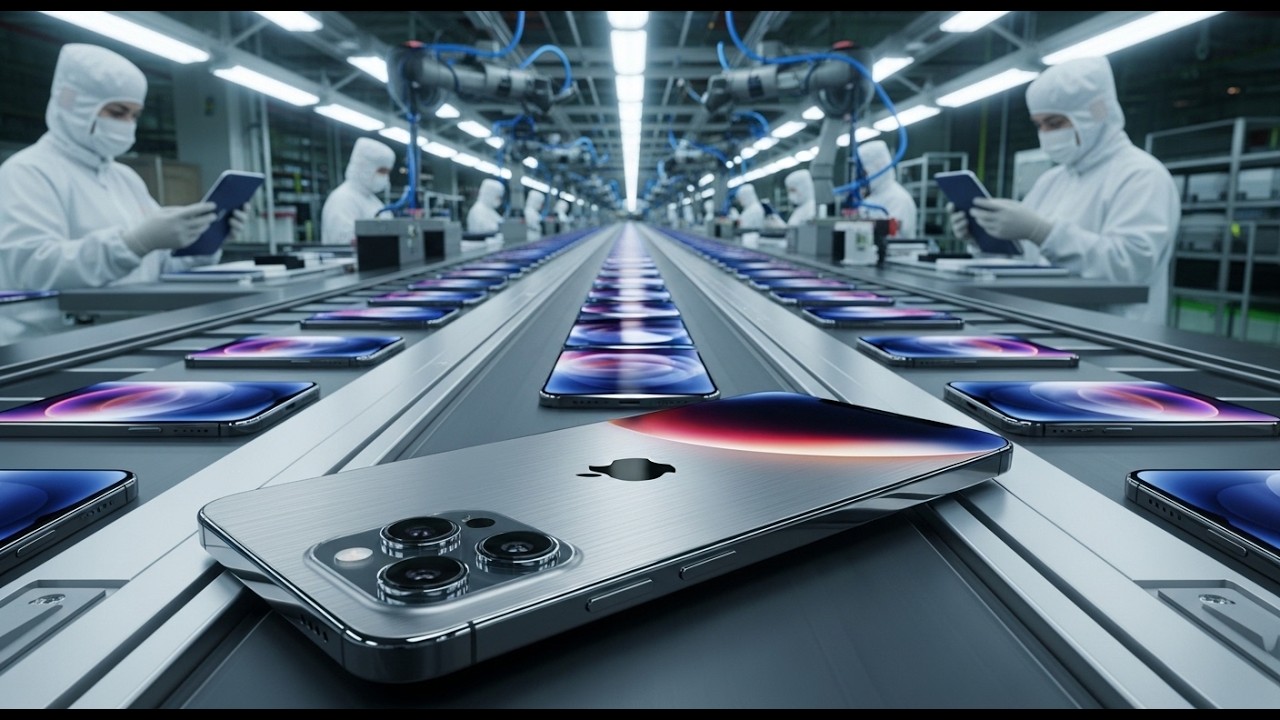 Inside the Apple Factory – (Full Process) How iPhone 18 Pro Max Are Made
