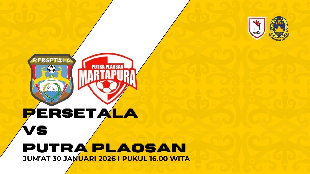 LIGA 4 ZONA KALSEL GRUP  C - PERSETALA VS PUTRA PLAOSAN