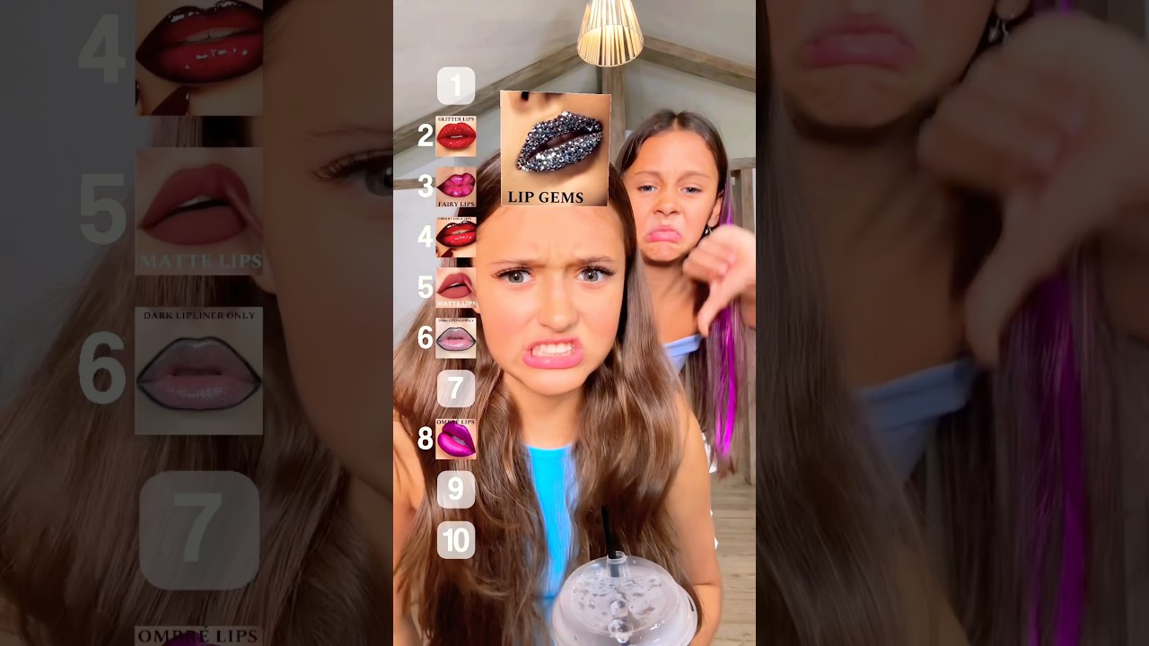 Which lipstick do you choose? 👄😬