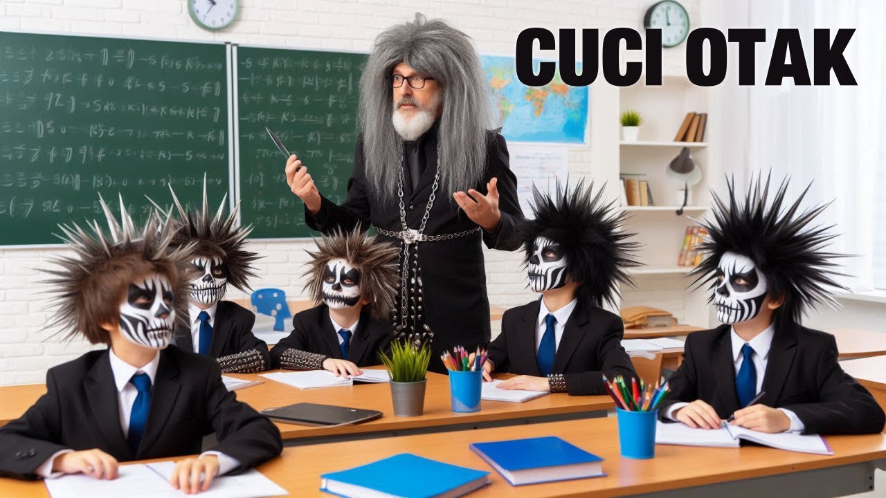 Cuci Otak (Official Lyrics Video) Lirik Lagu Metal Kreasi EW&SUNO AI