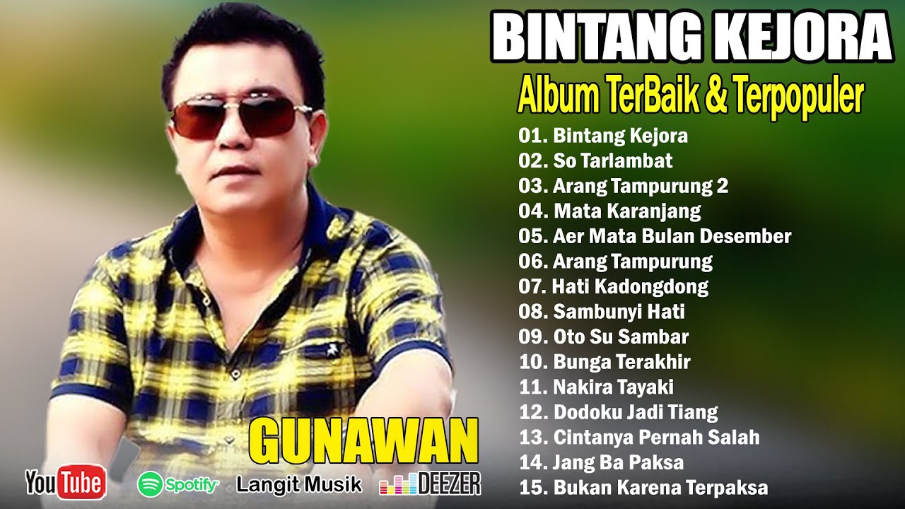 BINTANG KEJORA || GUNAWAN FULL ALBUM TERBAIK DAN TERPOPULER - LAGU MANADO POPULER PALING LARIS