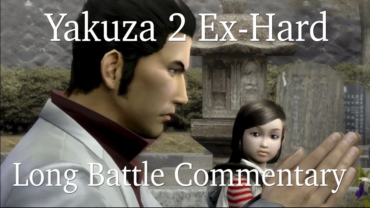 Yakuza 2 Ex Hard No Damage All Long Battles (Commentary)