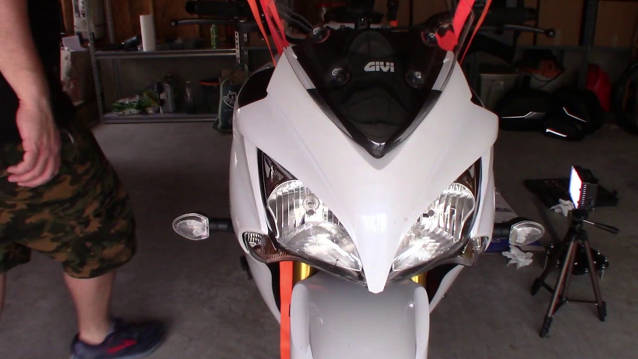 Suzuki GSX-S1000 shock swap