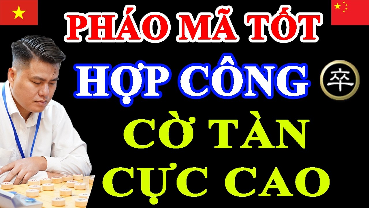 [ Cờ Tướng Hay ] Ván Cờ Tàn Cực Cao, Pháo Mã Tốt Chiếu Bí Đẹp Mắt