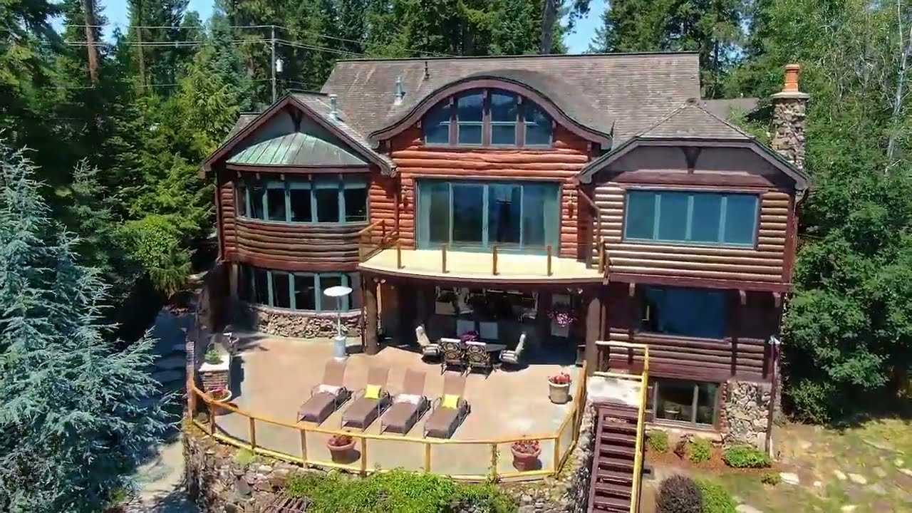 Exceptional Lake View Lodge | 10646 N Lakeview Dr Hayden, Idaho
