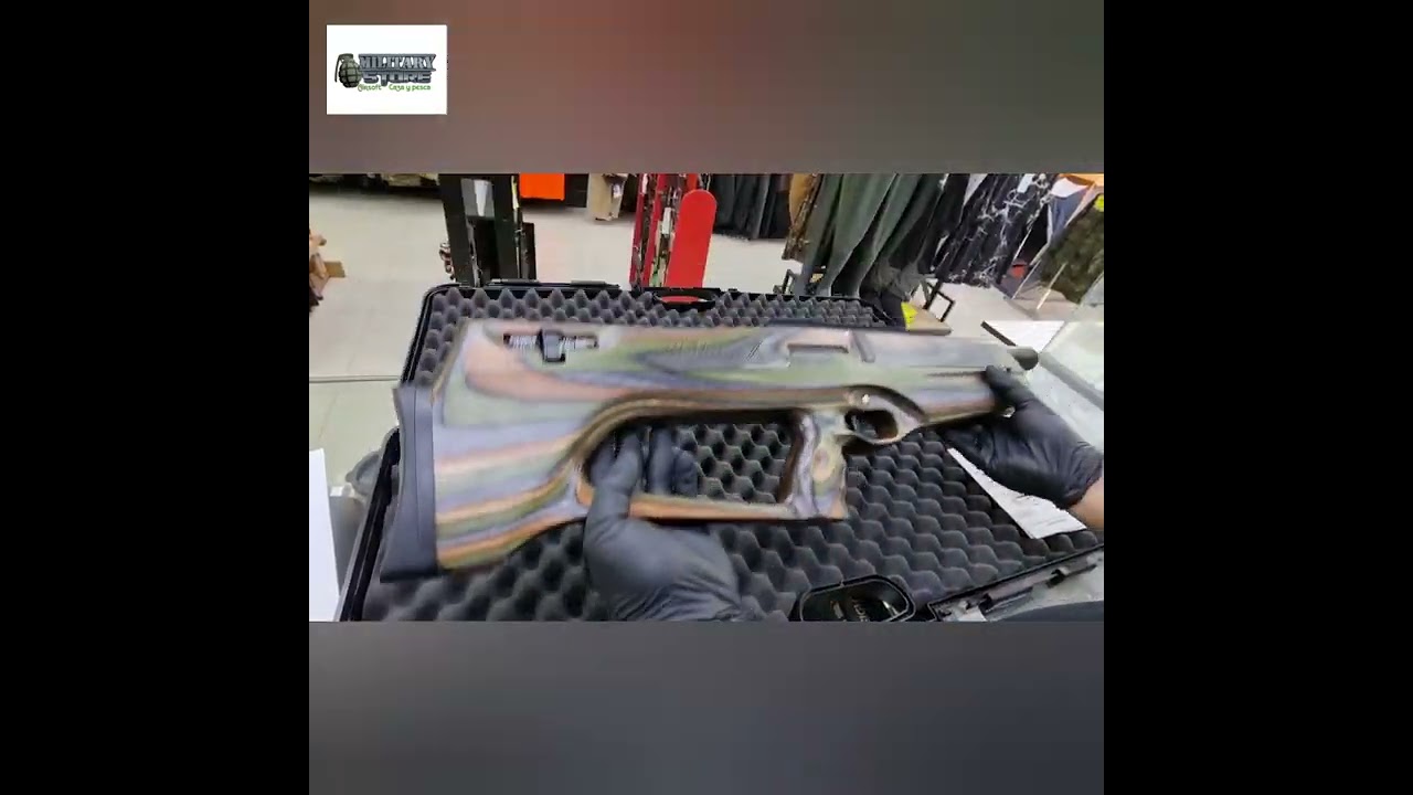 RIFLE PCP CAIMAN 5,5 DE AIRMAKS. MILITARY STORE