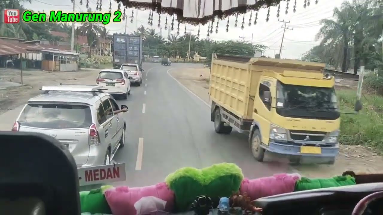Seru, Ngevlog di Jalanan Naik Bus ALS || Bus Mania Channel