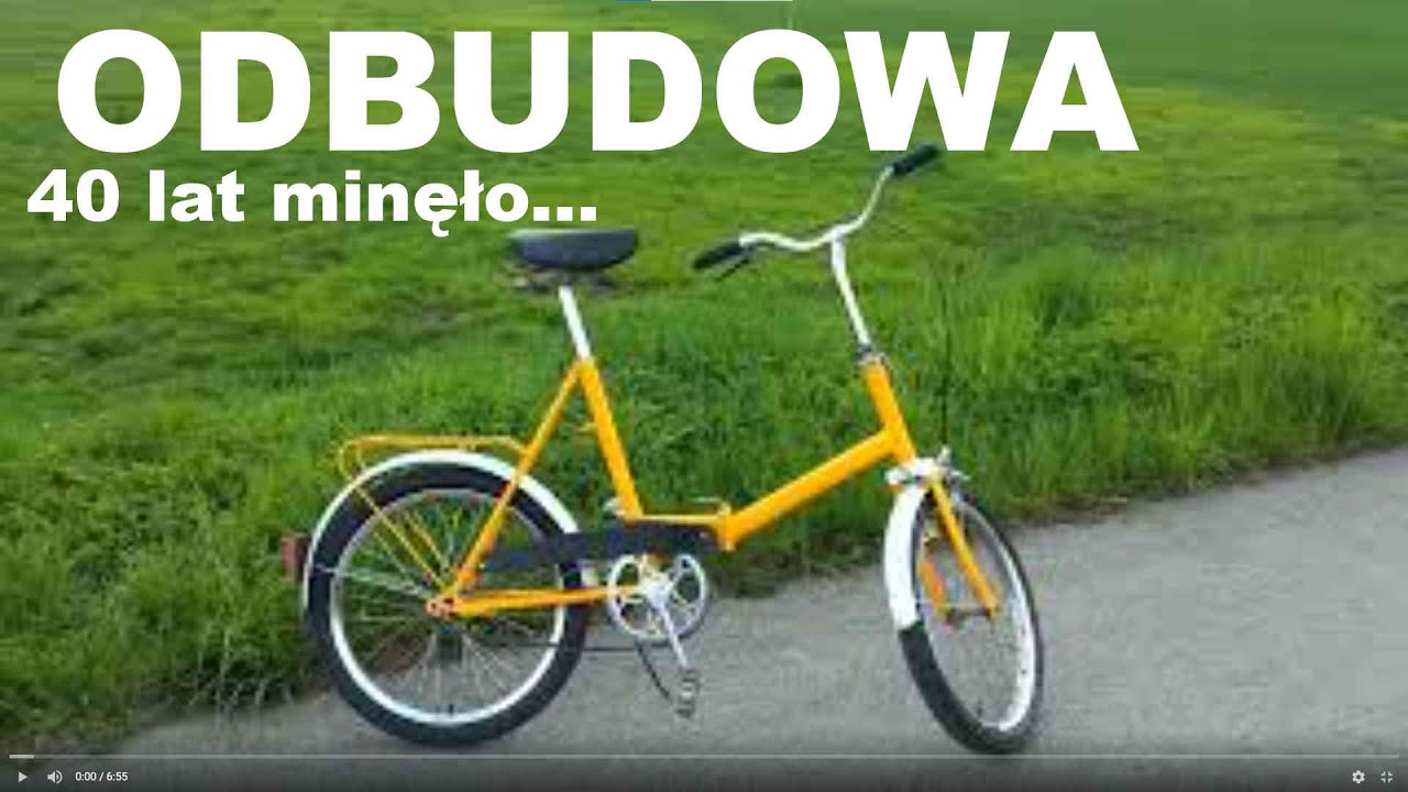 Renowacja Składaka Romet po 40 latach postoju w piwnicy