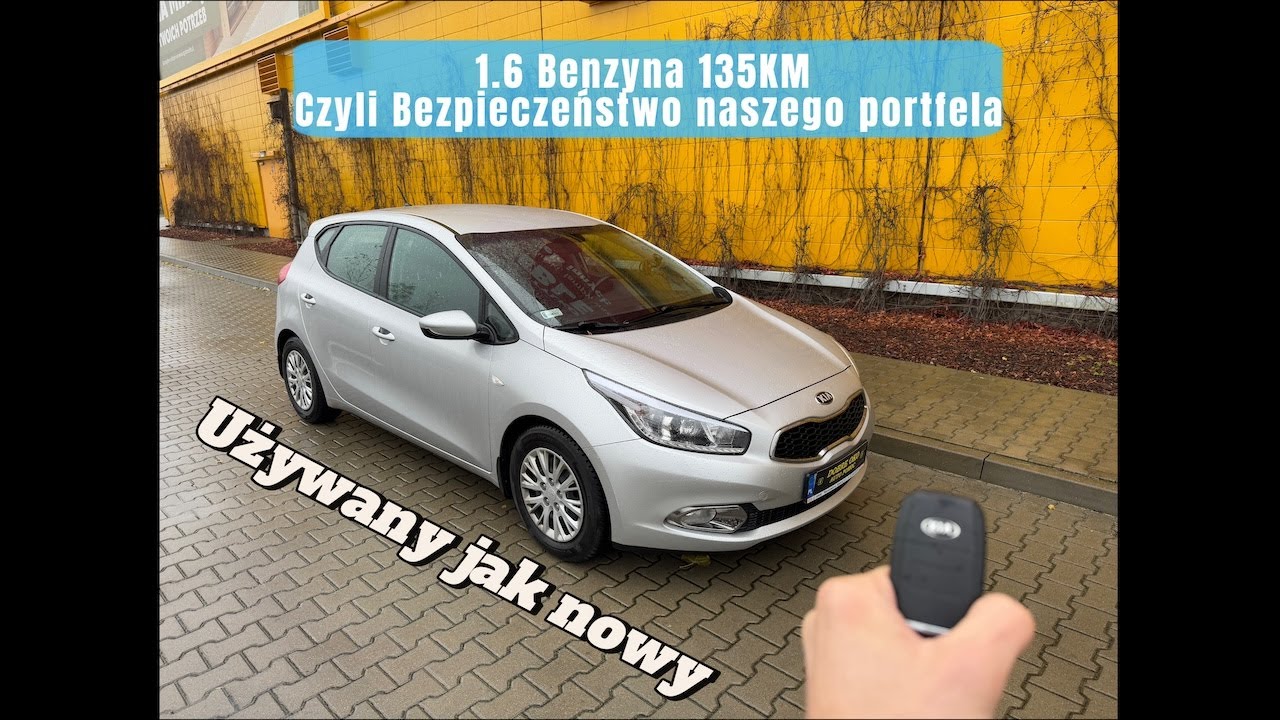 Kia Ceed 1.6 2014 Prezentacja Auta / Hatchback do 40 tyś zł