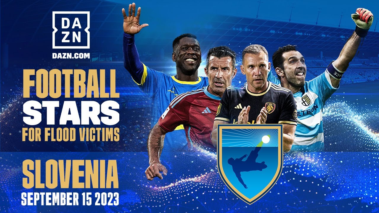Football Stars For Flood Victims Slovenia Livestream