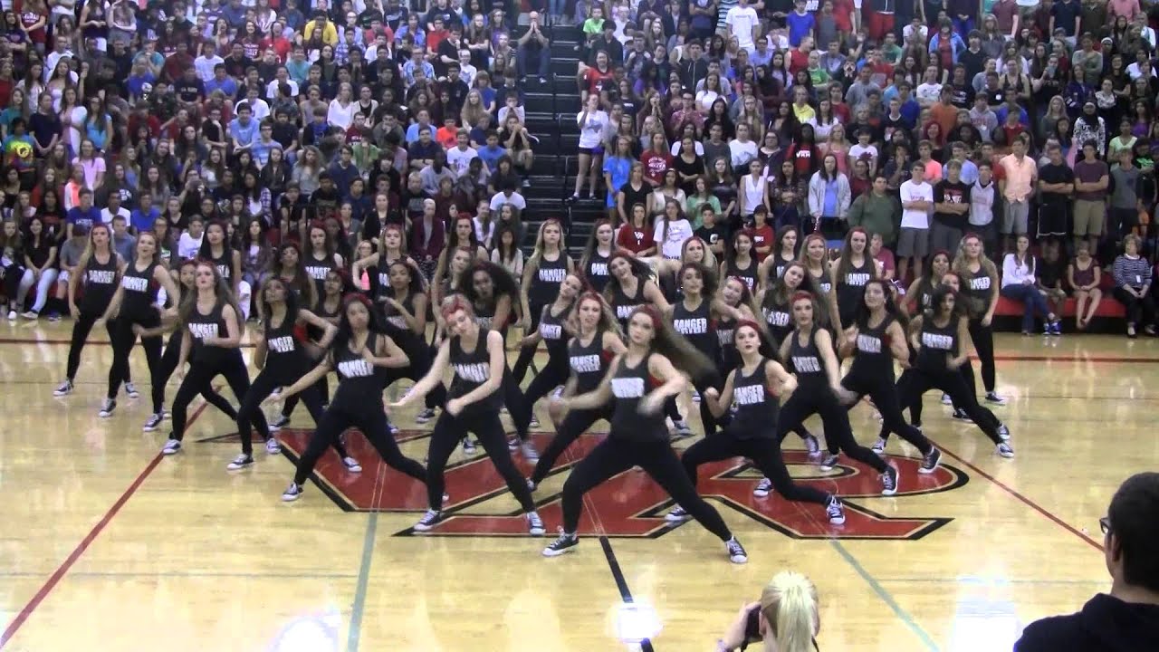 Vista Ridge Star Steppers Pep Rally 9-19-14