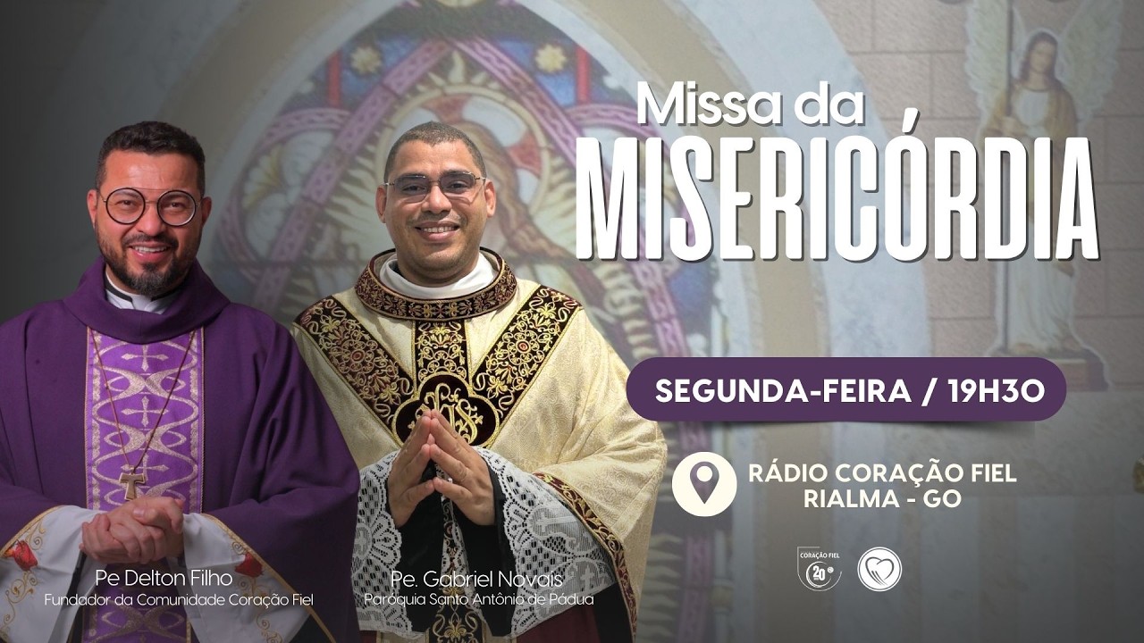 🔴 AO VIVO | Missa da Misericórdia - Um Encontro Pessoal com Jesus 🔴