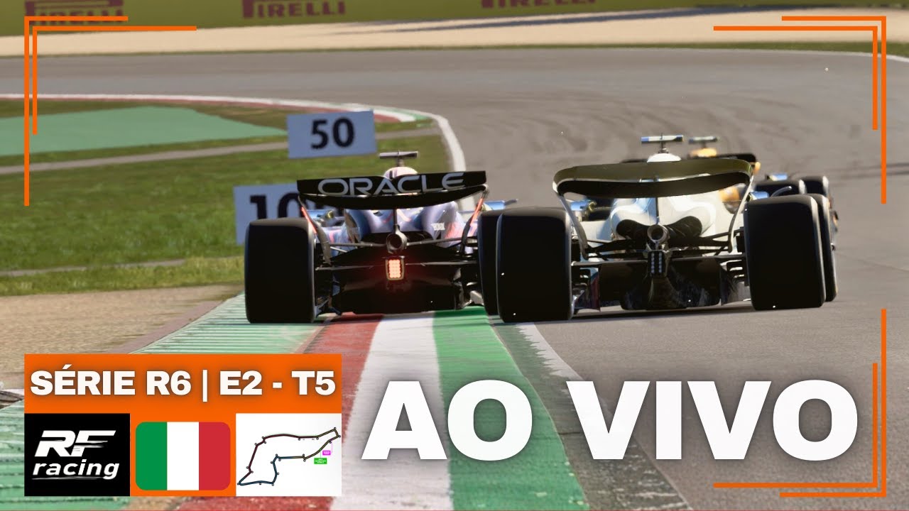🔴 F1 25 - &Iacute;MOLA - EM&Iacute;LIA-ROMAGNA 🇮🇹 | RFR LEAGUE - S&Eacute;RIE R6 (GRID ROOKIE) - ETAPA 02 | TEMPORADA 5