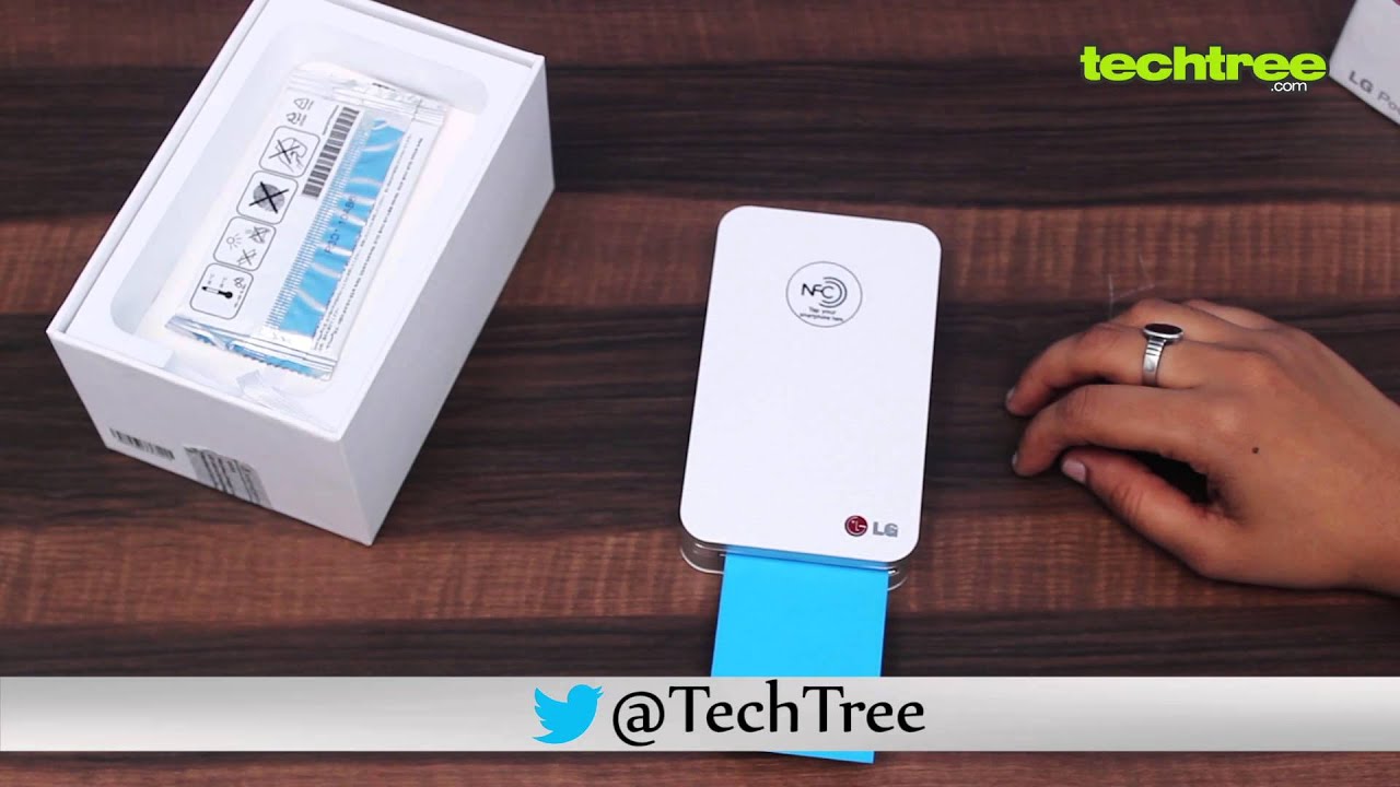 LG Pocket Photo Printer - How to Use, Hands-on