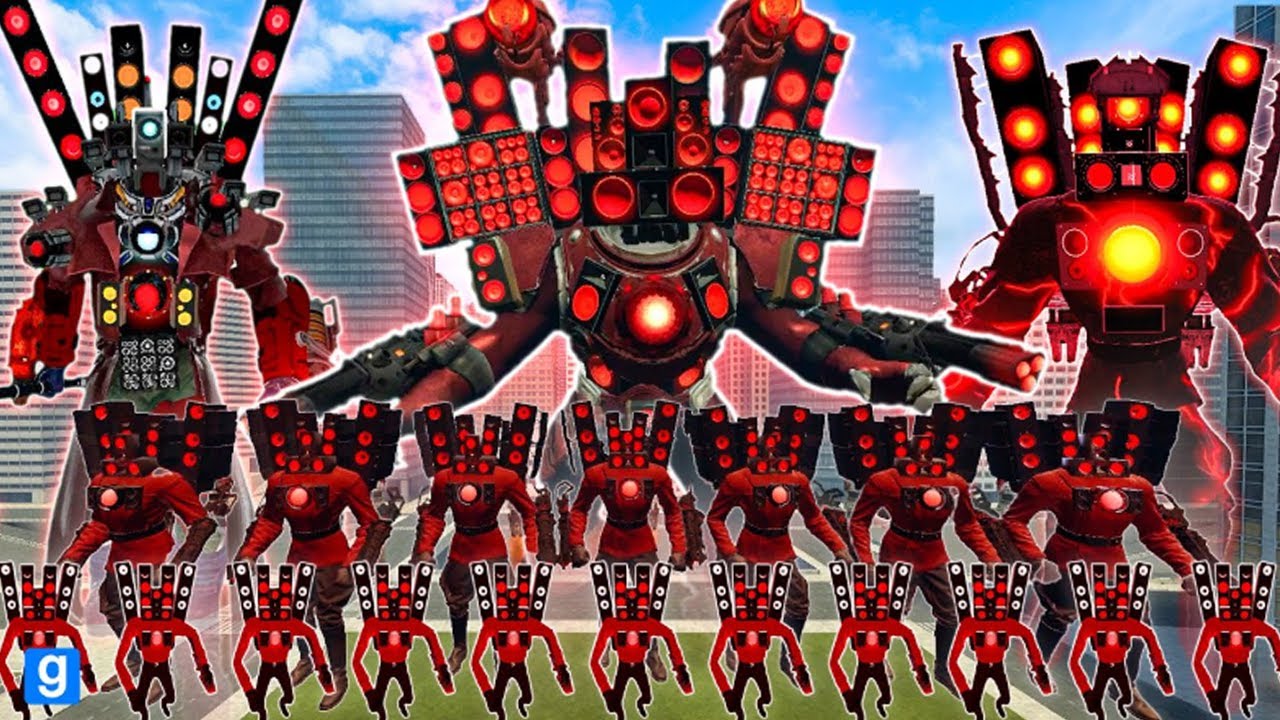 SPEAKER MAN TITAN vs SKIBIDI TOILET KINGDOM! – Garry’s Mod