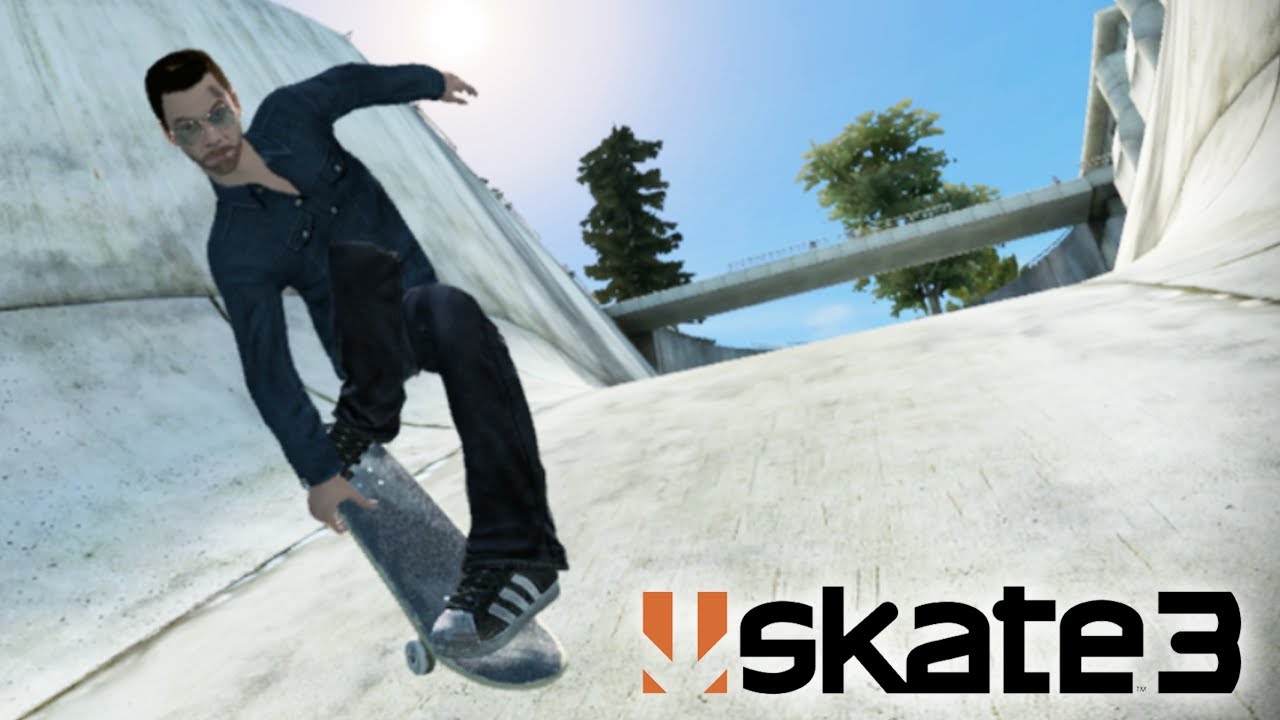 Funky Black Skate 3 - Montanha-russa de concreto
