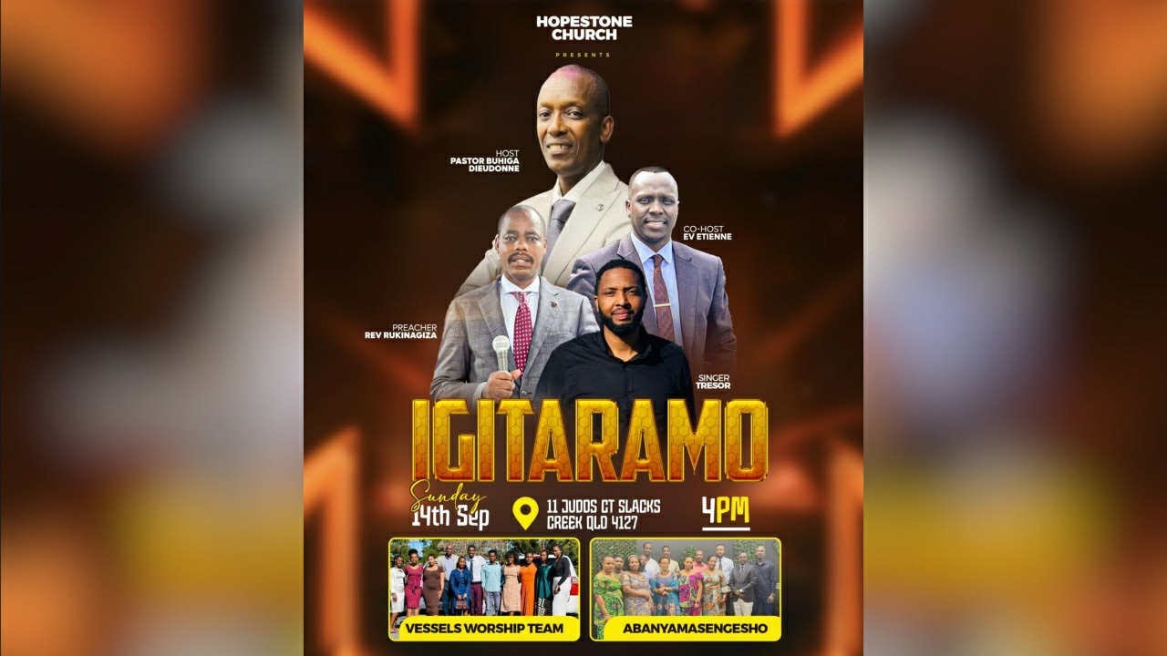 SUNDAY EVENING SERVICE WITH II PASTOR RUKINAGIZA II 14/09/2025