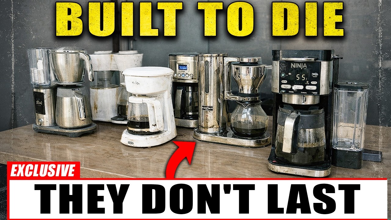 Why New Coffee Makers Die After 2 Years — Why Old Ones Lasted Forever