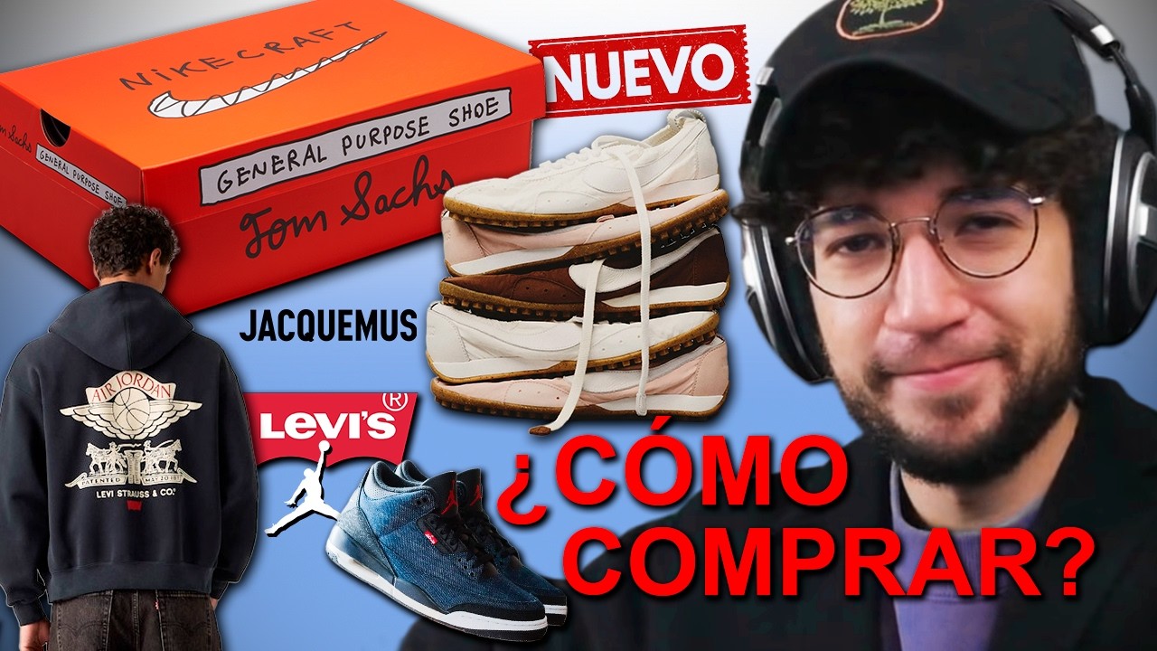 🔴 CÓMO COMPRAR COLECCIÓN JORDAN x LEVI'S | NUEVO NIKE Tom Sachs y Jacquemus