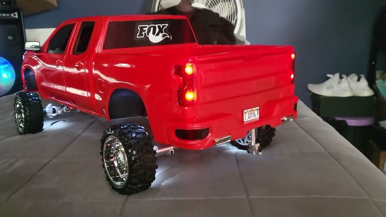RC CHEVY Z71  CUSTOM 1/6 SCALE BUILD..