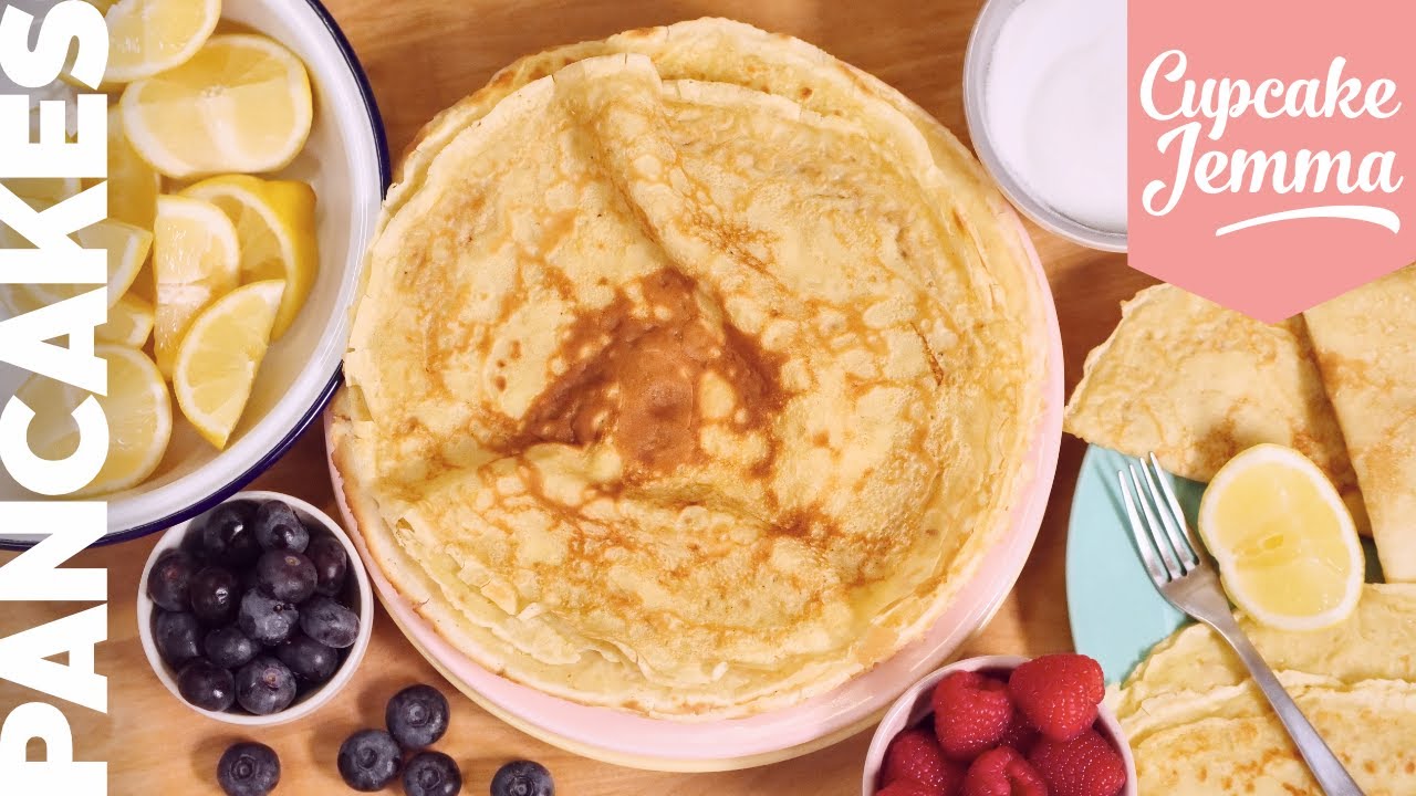 The only Pancake recipe you will ever need | Cupcake Jemma