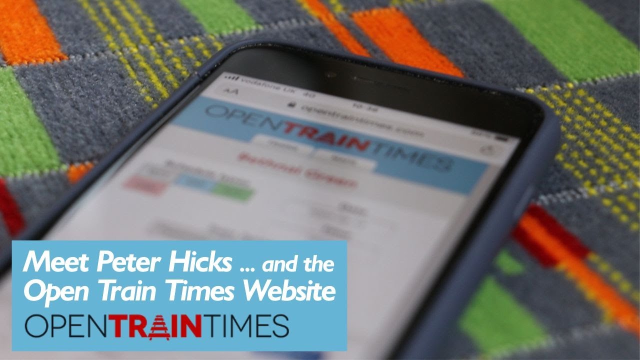 The Open Train Times Website