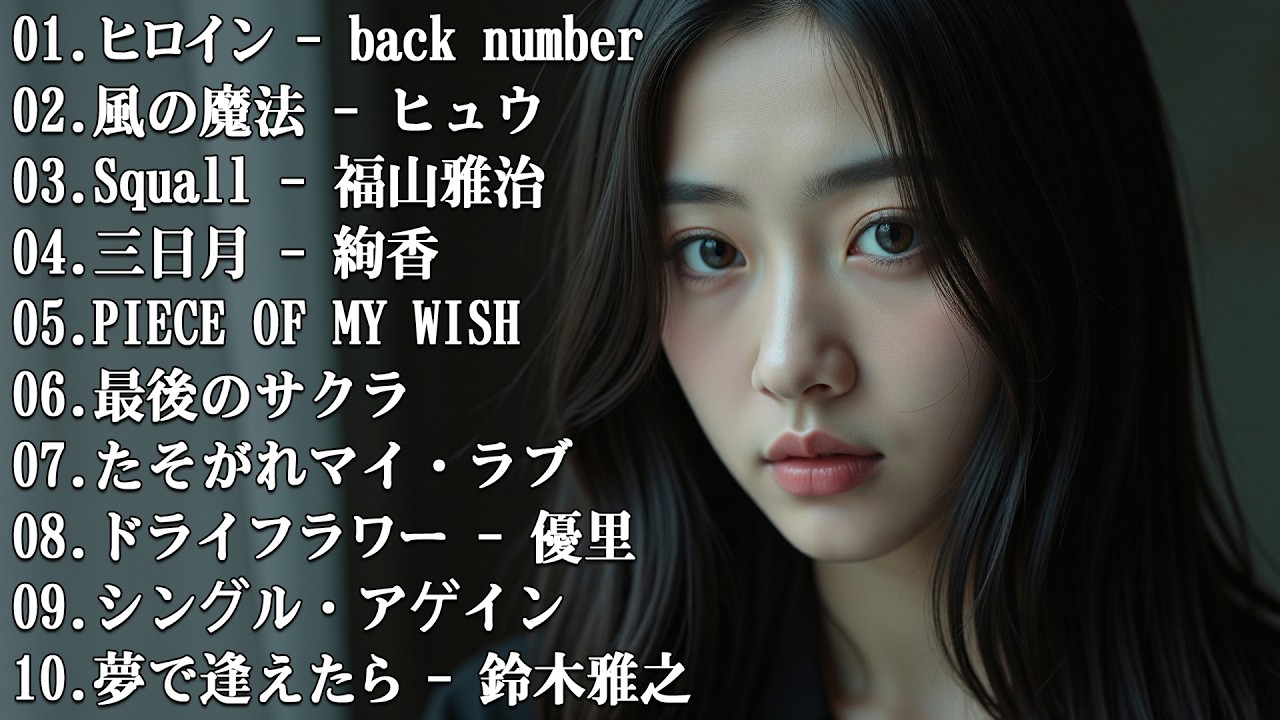 『恋の記憶に寄り添う歌』泣ける邦楽ラブソング | ロマンチックバラード集