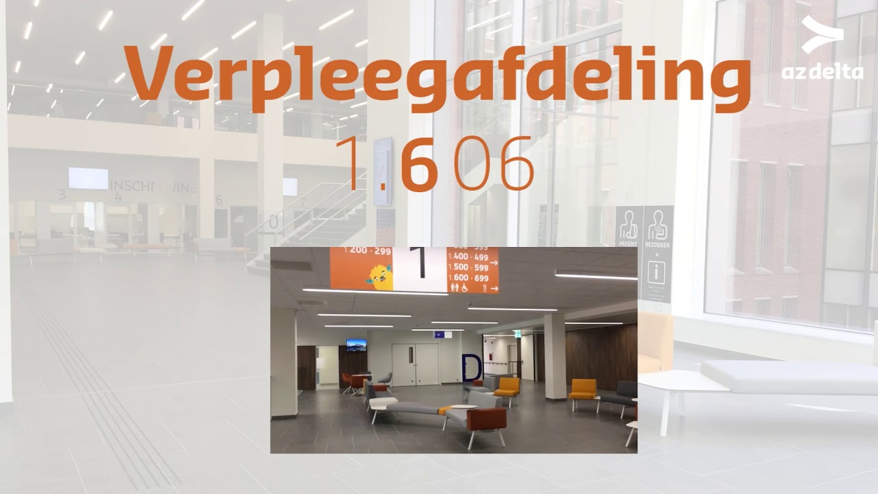 campus Rumbeke: signalisatie in het ziekenhuis