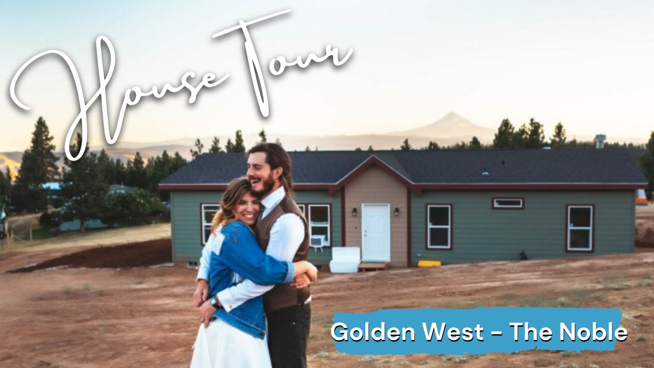 Manufactured home tour -  Golden West Noble - 2022 Double wide