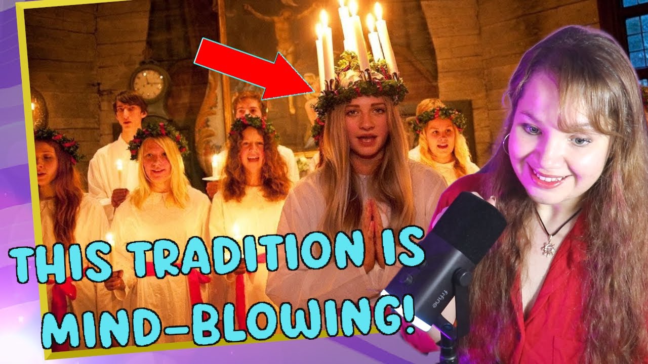 REACTION TO LUCIA - A SWEDISH TRADITION | SWEDEN REACTION