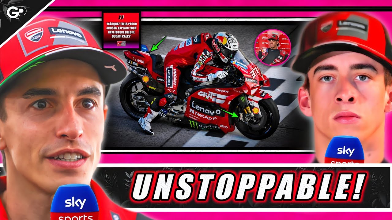 Marquez FINALLY RESPONDS as Ducati Plot Pedro Acosta DREAM TEAM for 2027! | MotoGP Update 
