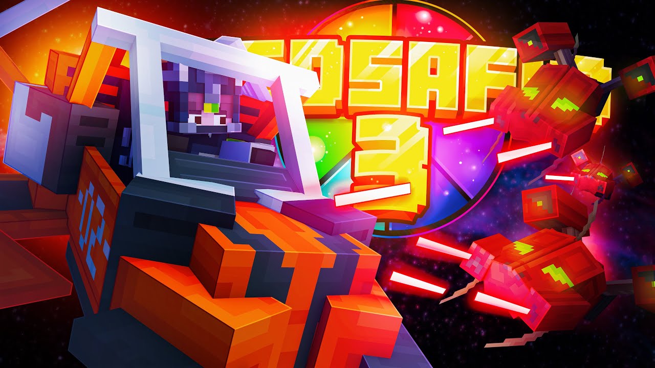 NOS VAMOS AL ESPACIO | DEDsafioMinecraft3💀 Día 27