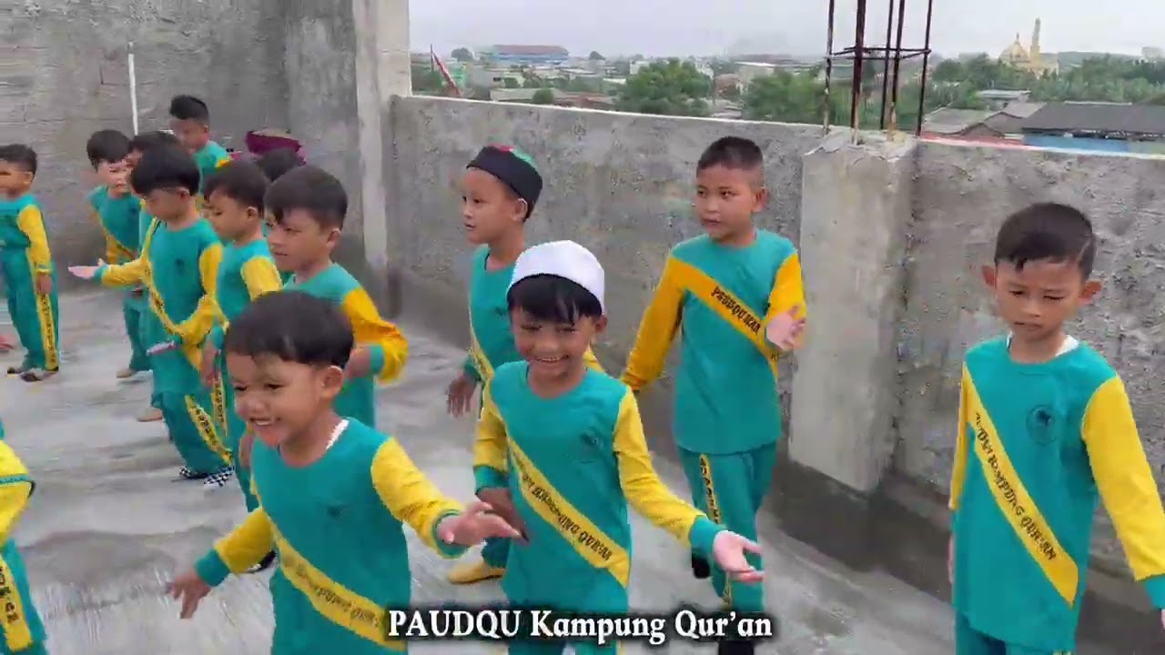 PAUDQU KAMPUNG QUR'AN JAKARTA OLAHRAGA PAGI