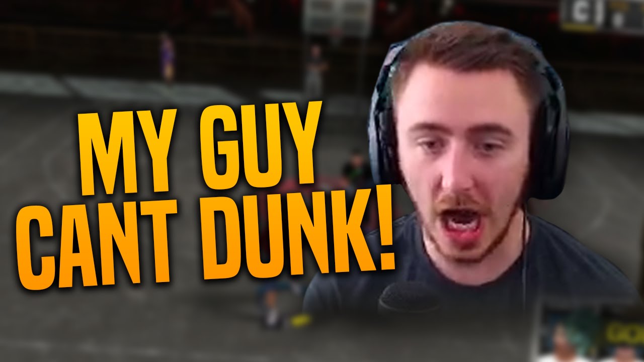 MY GUY CANT DUNK (NBA 2k16 MyPark)