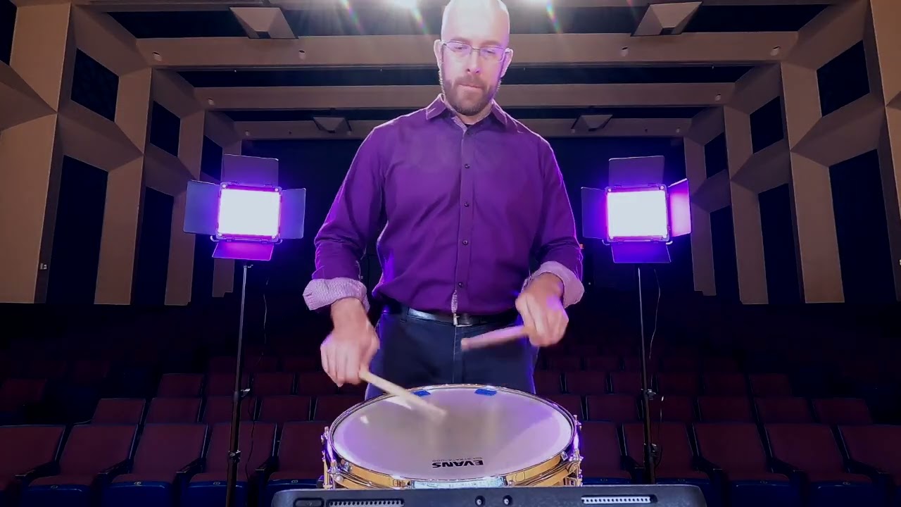 TMEA 2025-26 Snare Etude w/ JamTrack, Dr. Brad Meyer (performer) SFASU