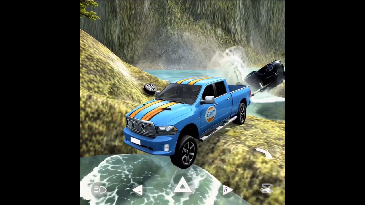 Pickup Truck Offroad Suv 4x4 Makes A Tow in Car Simulator 2 #carsimulator2 #carsimulator2newupdate