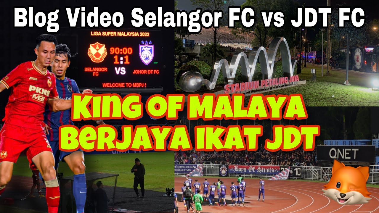JDT BUNTU DI STADIUM MBPJ!! Blog Video Hari Perlawanan di Stadium MBPJ: SELANGOR FC VS JDT & Ulasan