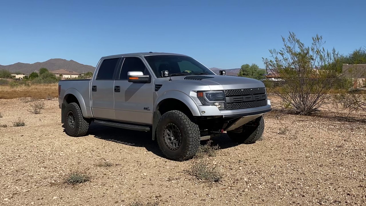 Ford Raptor Prerunner custom bumpers with tow hitch