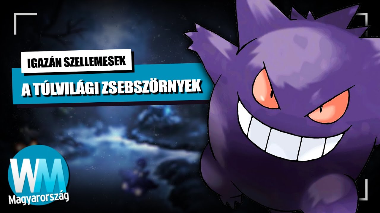 Top 10 szellem t&iacute;pus&uacute; Pok&eacute;mon