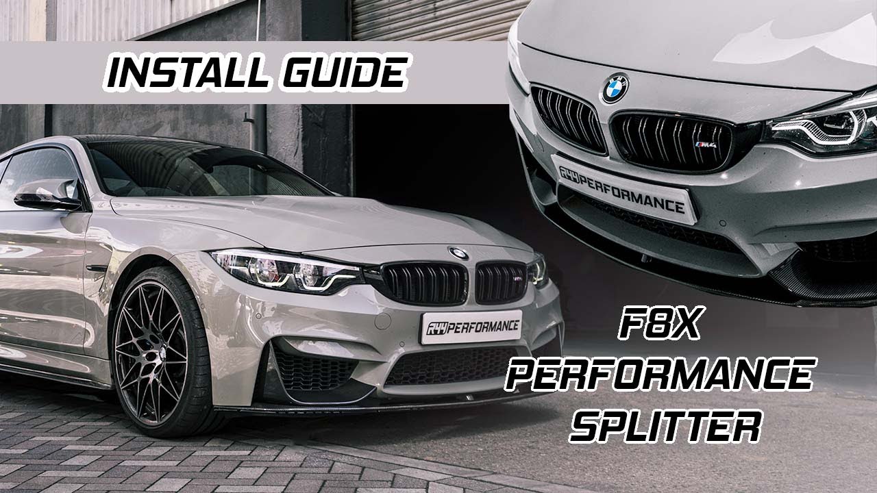 INSTALL GUIDE : MHC BMW M3/M4 PERFORMANCE STYLE FRONT SPLITTER