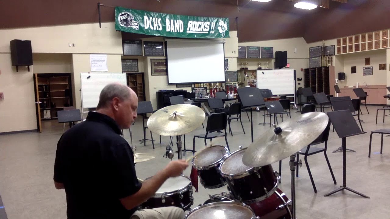 Bb Major Scale Builder BD on Downbeats