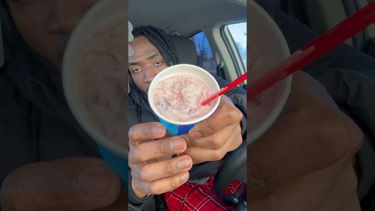 Dairy Queen Red Velvet Cake Blizzard #foodreview #food #foodie #dq #dairyqueen #redvelevet